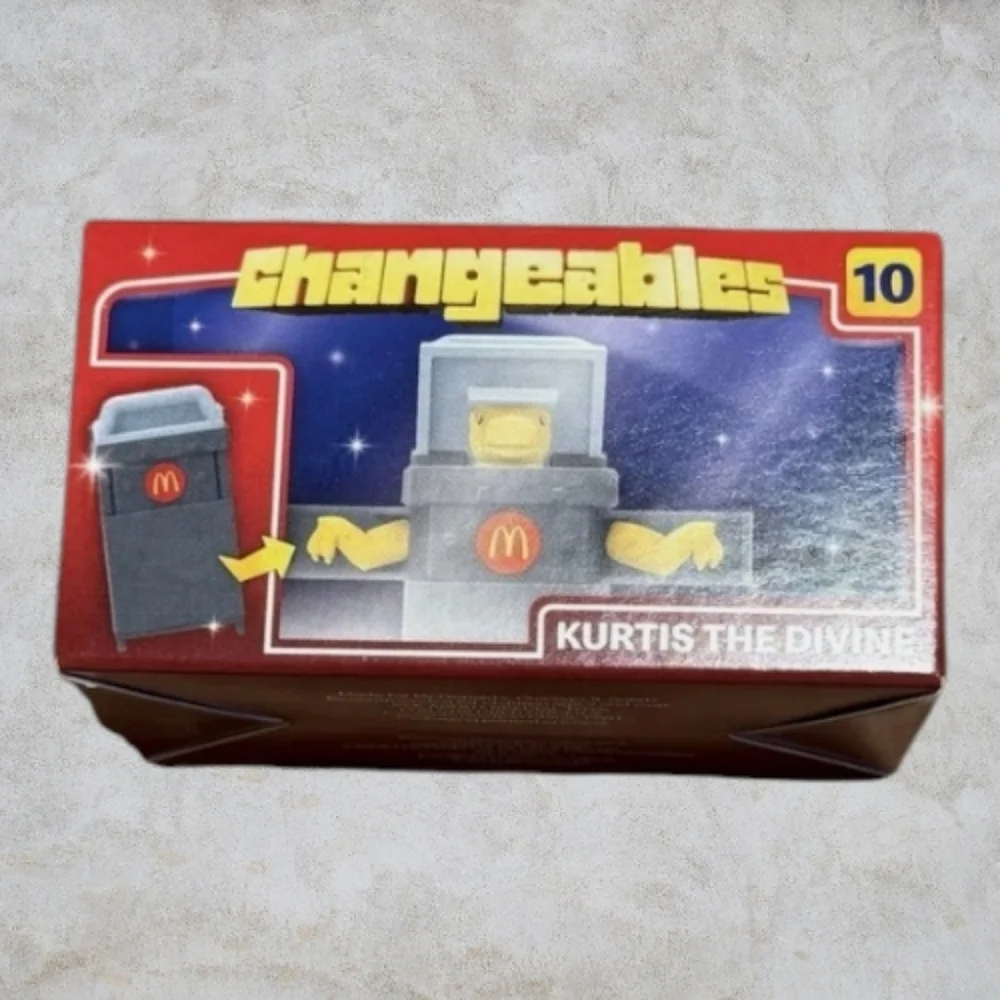 2026 McDonald's Happy Meal toy Changeable #10 Kurtis the Divine New